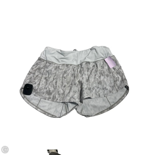 Athletic Shorts By Lululemon In Grey, Size: 6