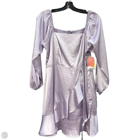 Dress Casual Short By Arula In Purple, Size: Xl