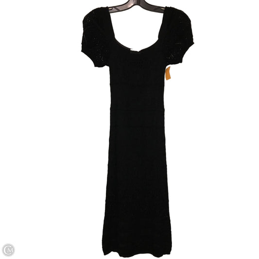 Dress Casual Midi By Cma In Black, Size: S