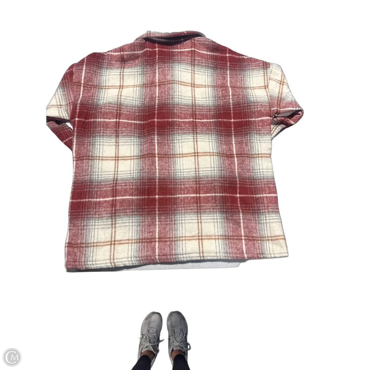 Jacket Fleece By Pulse In Red, Size: L