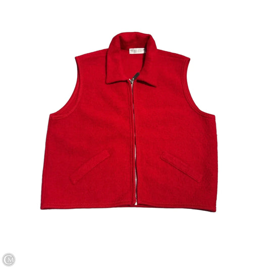 Vest Other By Valerie Stevens In Red, Size: L