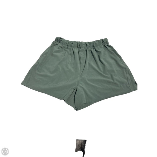 Athletic Shorts By Rae Dunn In Green, Size: 2x