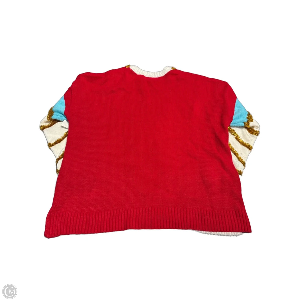 Sweater By Cmc In Red, Size: 1x
