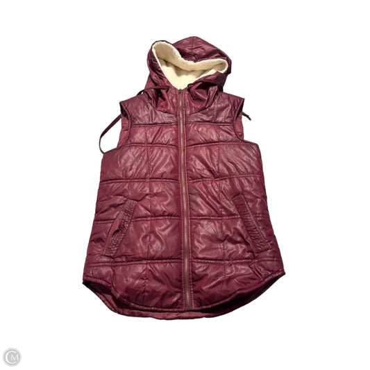 Vest Other By Self Esteem In Maroon, Size: S