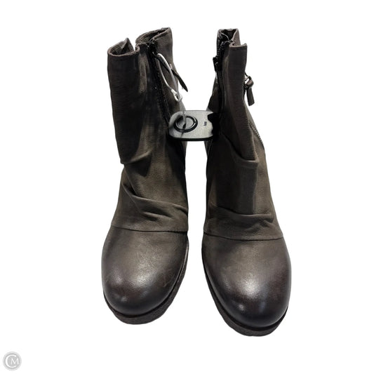 Boots Ankle Flats By Miz Mooz In Brown, Size: 8.5