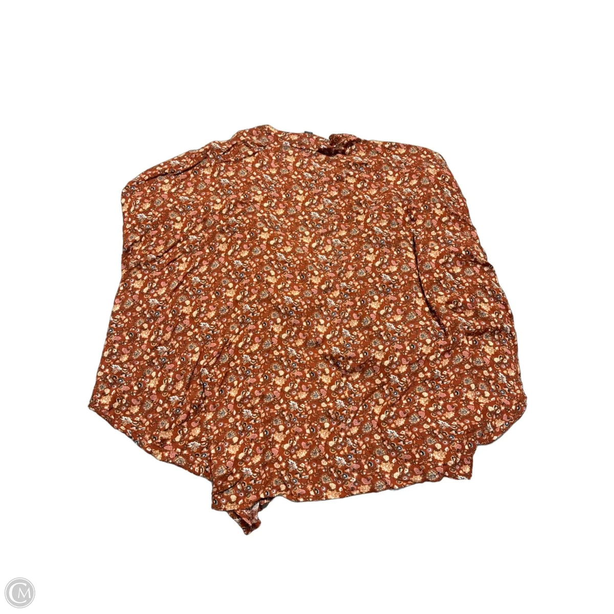 Shawl By Daytrip In Orange, Size: M