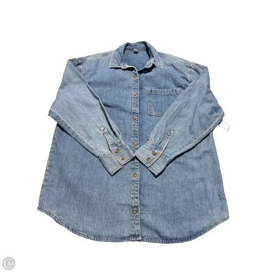 Jacket Denim By Old Navy In Blue Denim, Size: M