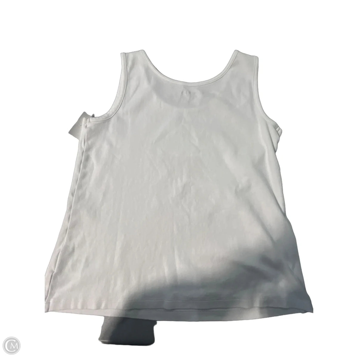 Tank Top By Lands End In White, Size: M