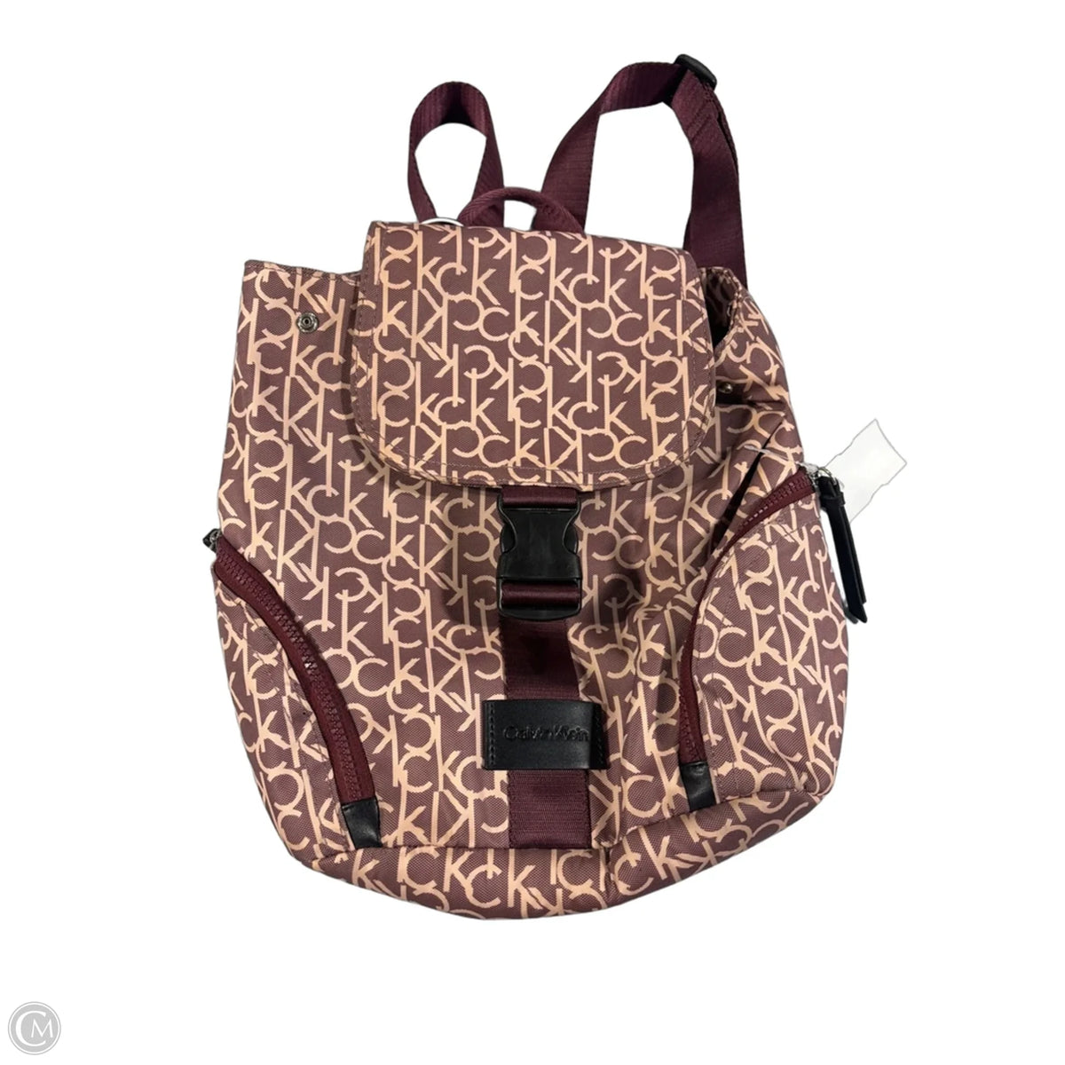 Backpack By Calvin Klein, Size: Medium