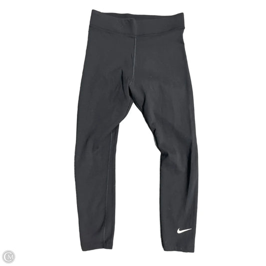 Athletic Leggings By Nike In Black, Size: M