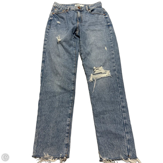 Jeans Boyfriend By Garage In Blue Denim, Size: 0