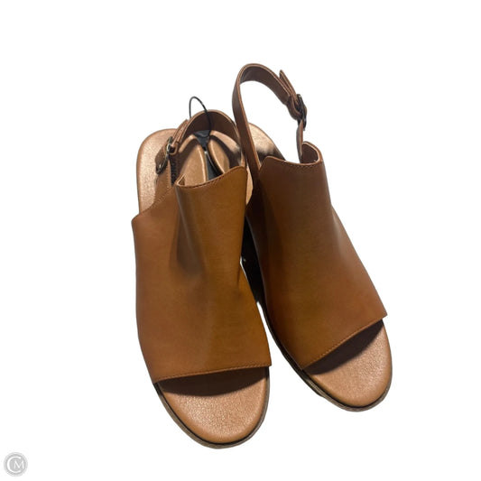 Shoes Heels Block By Sonoma In Brown, Size: 10
