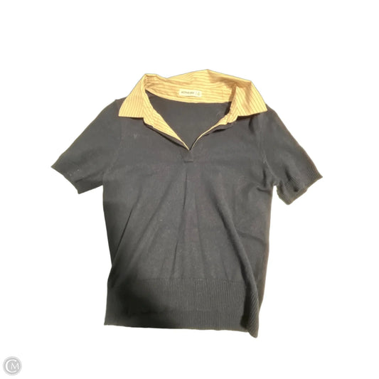 Top Short Sleeve By Active Usa In Navy, Size: S