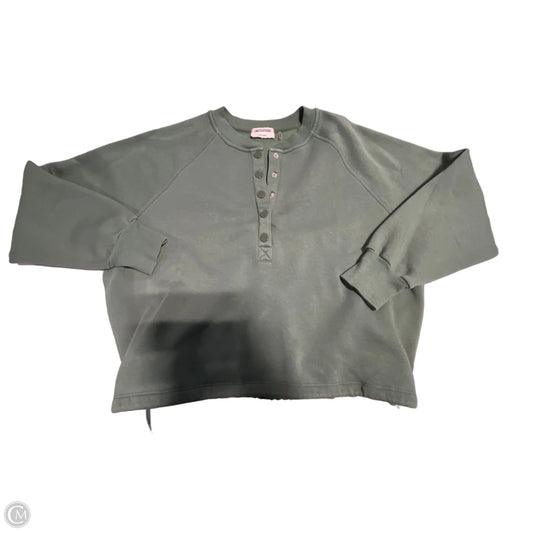 Top Long Sleeve By Lna In Green, Size: Xs