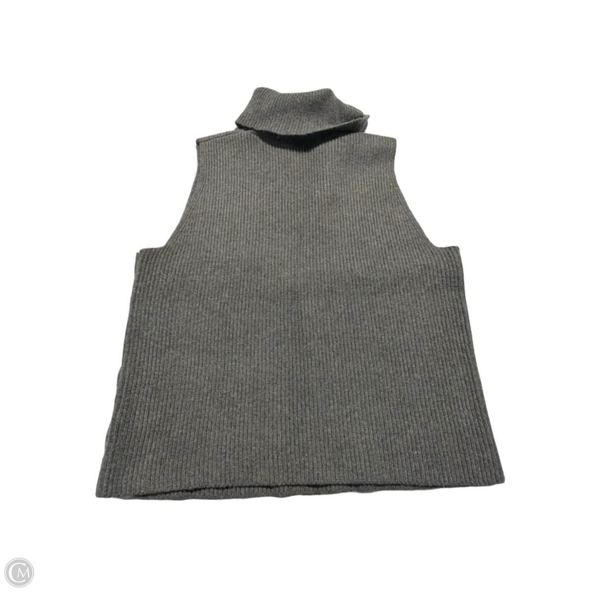 Vest Sweater By Yest In Grey, Size: M