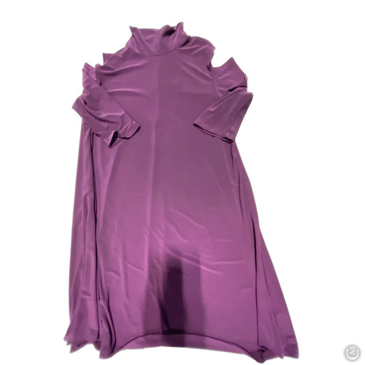 Dress Casual Midi By Clara Sun Woo In Purple, Size: M