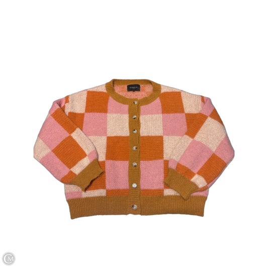 Sweater By Frnch In Orange & Pink, Size: M