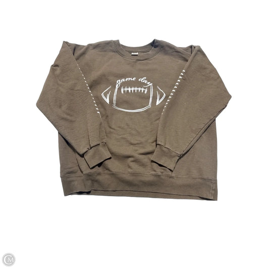 Sweatshirt Crewneck By Hanes In Black, Size: Xl
