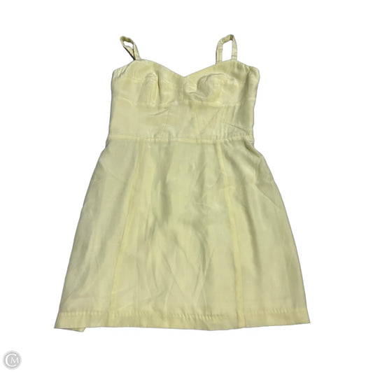 Dress Casual Short By Amanda Uprichard In Yellow, Size: M
