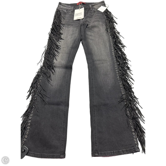 Jeans Flared By Cma In Black, Size: 6