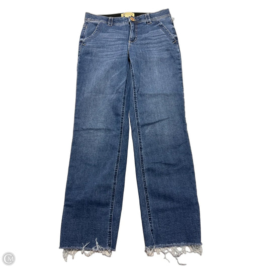 Jeans Straight By Democracy In Blue Denim, Size: 8