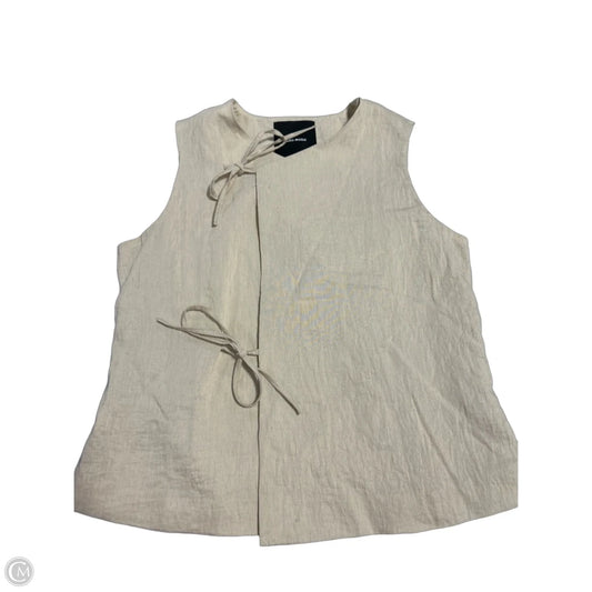 Vest Other By Vero Moda In Tan, Size: Xs