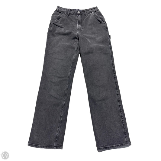 Jeans Straight By Hollister In Black, Size: 0