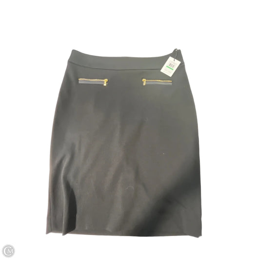 Skirt Midi By Calvin Klein In Black, Size: 8