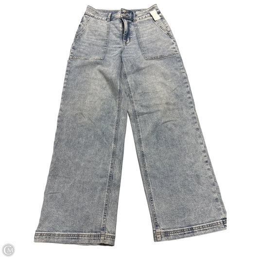 Jeans Wide Leg By Eunina In Blue Denim, Size: 8