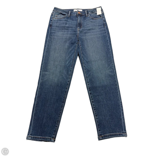 Jeans Straight By Vervet In Blue Denim, Size: 12