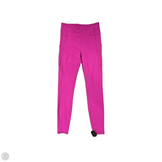 Athletic Leggings By Lululemon In Pink, Size: 6