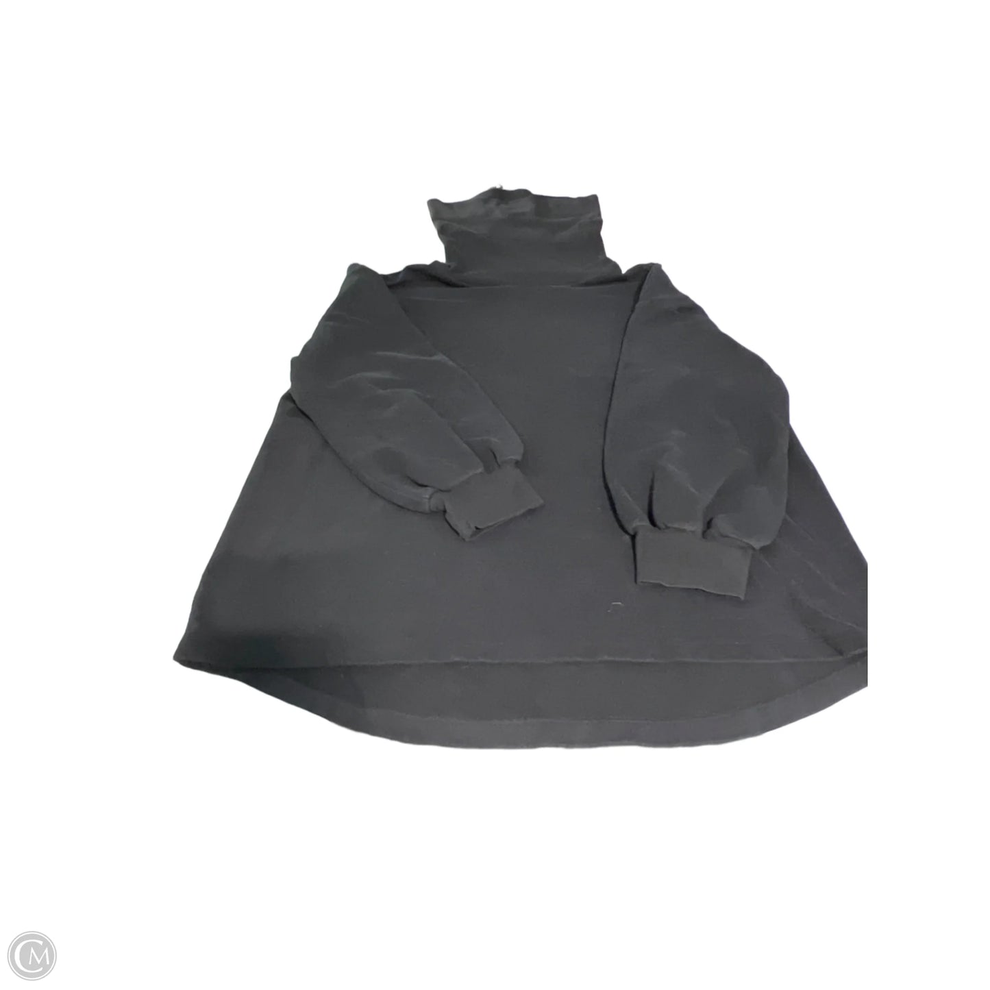 Top Long Sleeve By Ava & Viv In Black, Size: 1x