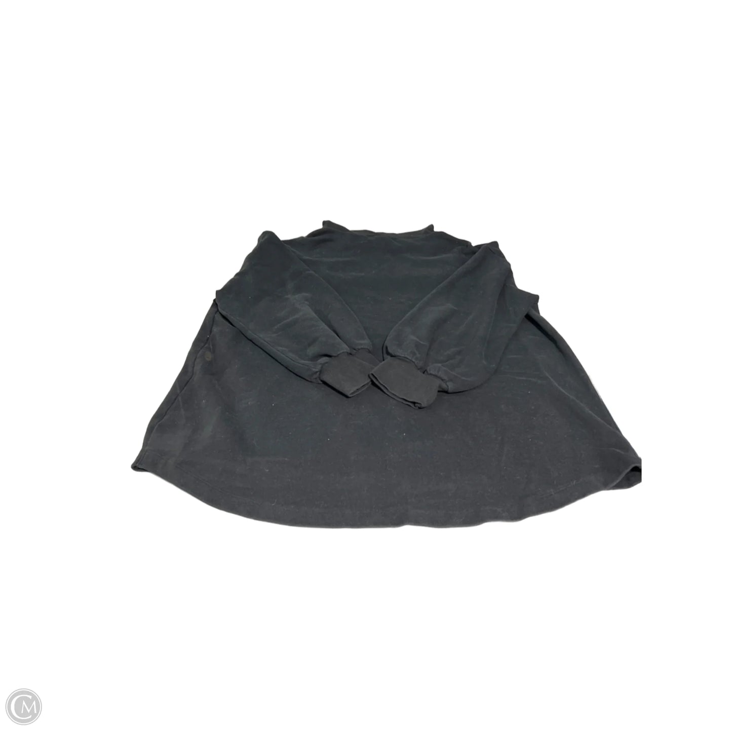 Top Long Sleeve By Ava & Viv In Black, Size: 1x