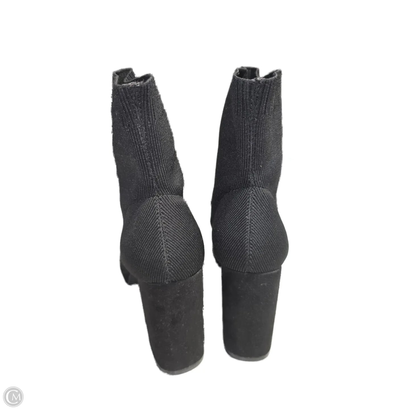 Boots Ankle Heels By Mia In Black, Size: 8.5