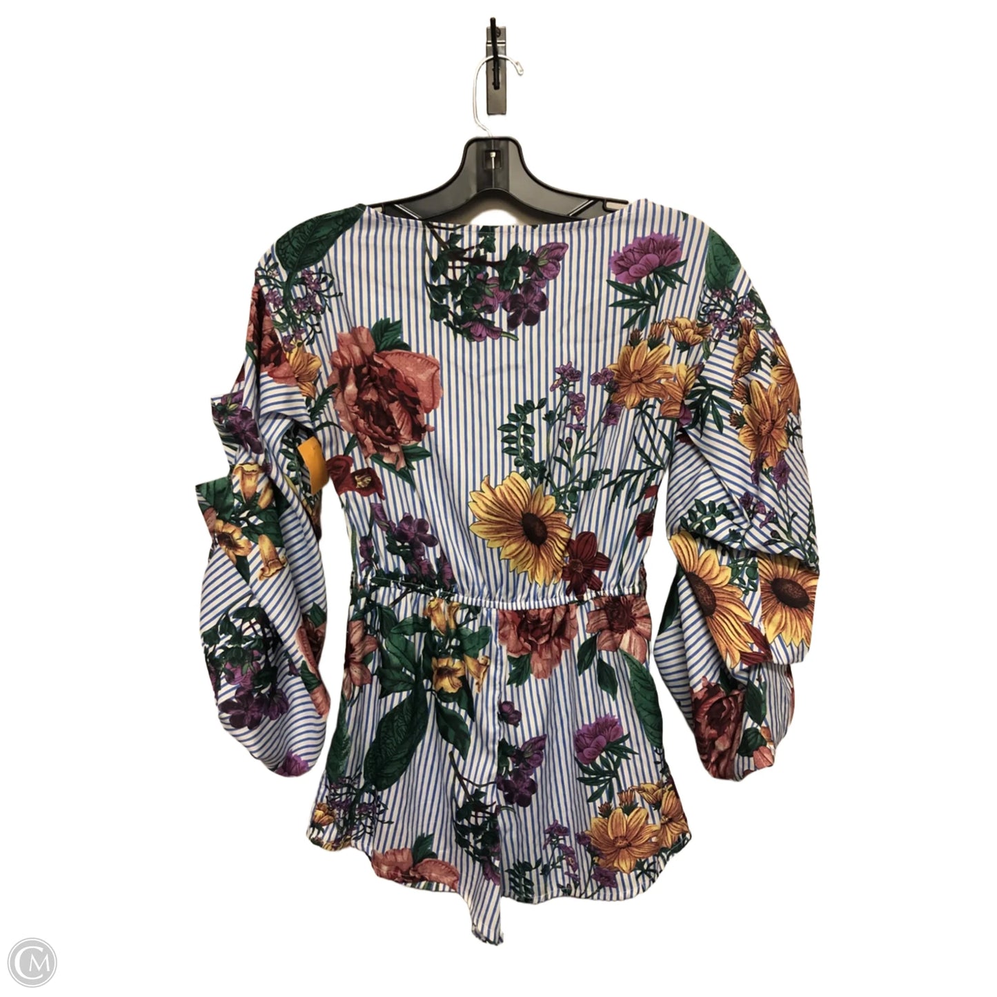 Romper By Boohoo Boutique In Floral Print, Size: 6