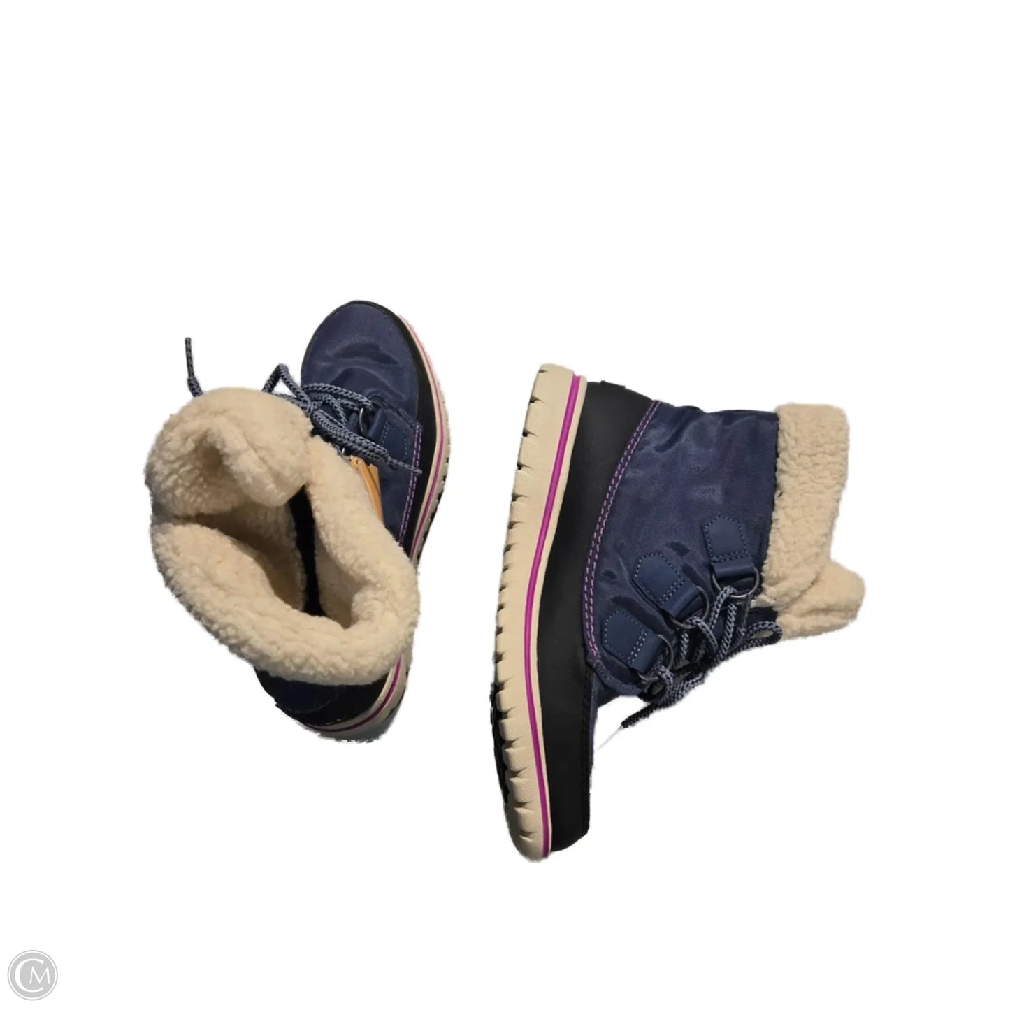 Boots Ankle Flats By Sorel In Blue, Size: 7.5