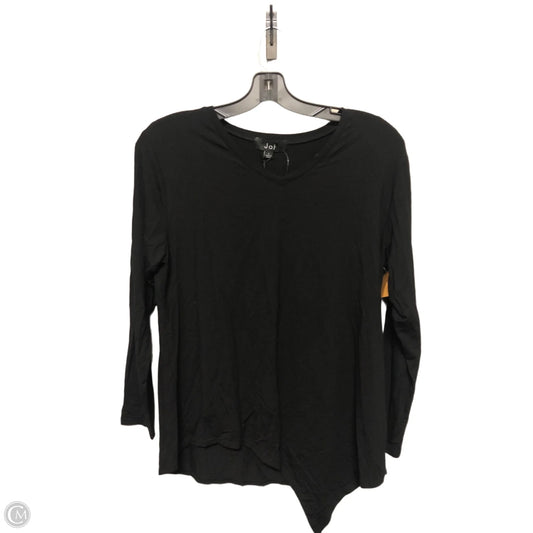 Top Long Sleeve Basic By Cmb In Black, Size: L