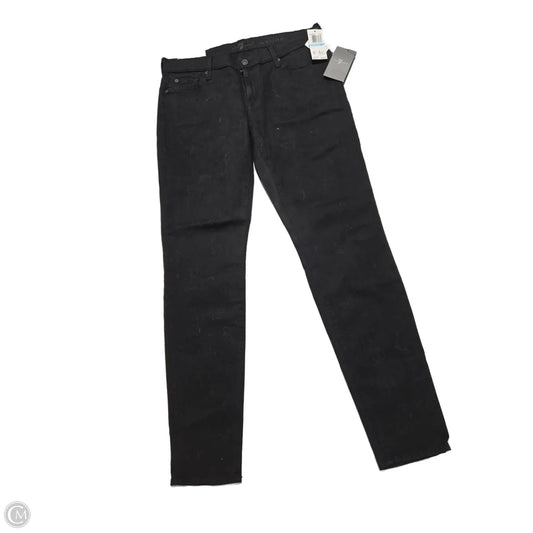 Jeans Skinny By 7 For All Mankind In Black, Size: 30