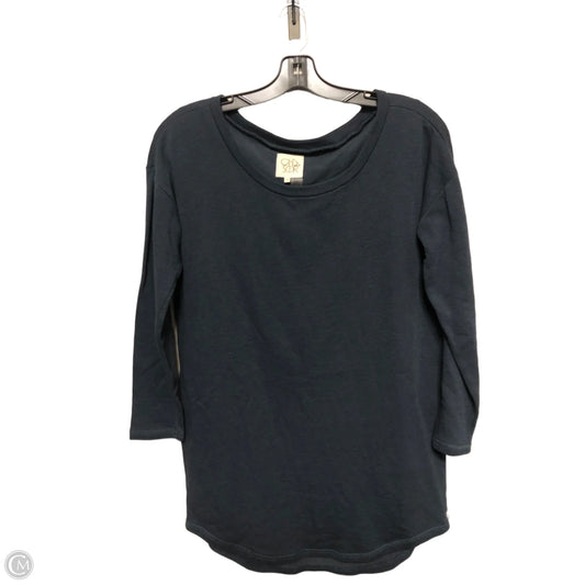 Top Long Sleeve Basic By Chaser In Navy, Size: M