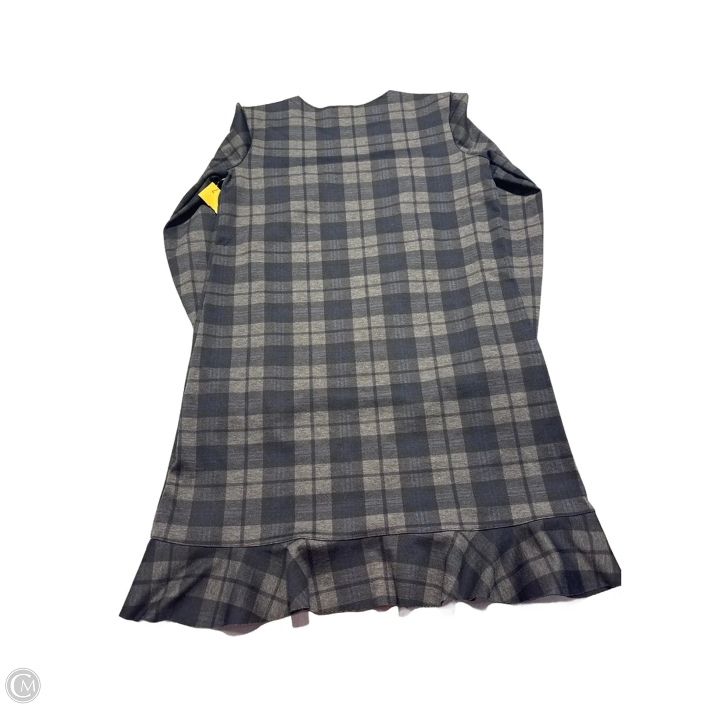Dress Casual Short By Zara In Plaid Pattern, Size: S