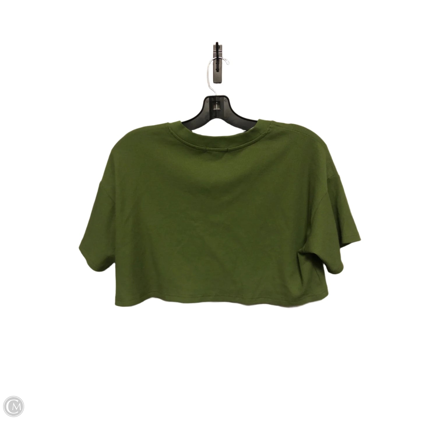 Top Short Sleeve Basic By Forever 21 In Green, Size: Xs