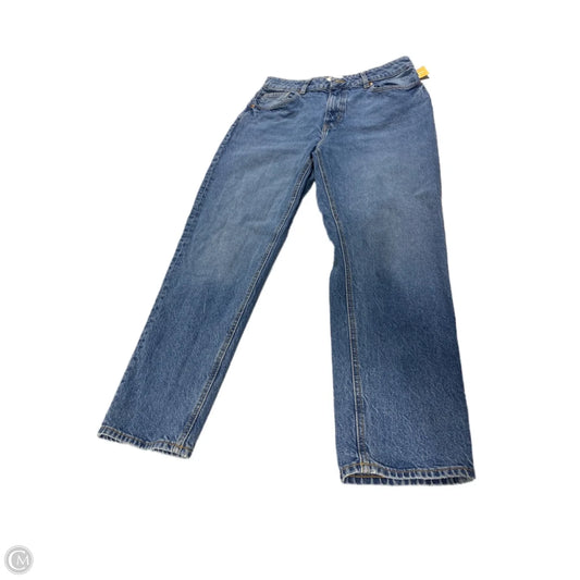Jeans Boot Cut By H&m In Blue Denim, Size: 8