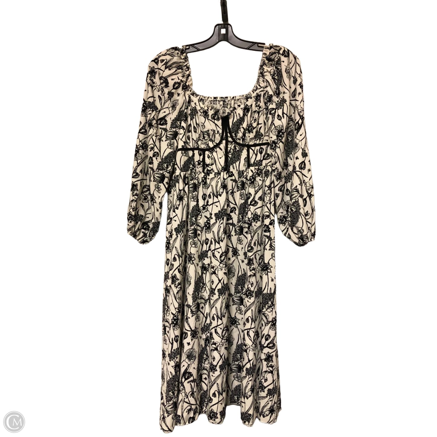 Dress Casual Maxi By Shein In Floral Print, Size: 0x