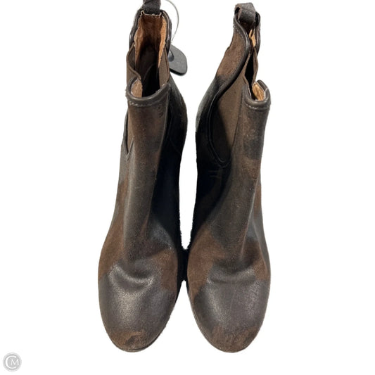 Boots Ankle Flats By Donald Pliner In Brown, Size: 6
