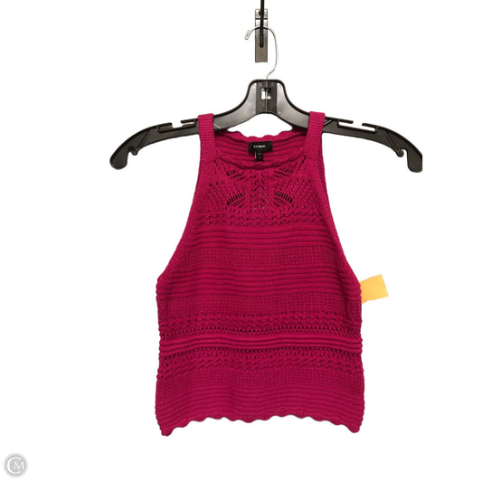 Tank Top By Express In Pink, Size: Xs