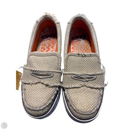 Shoes Flats By Nike In Cream, Size: 7