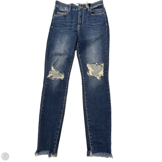 Jeans Skinny By Cme In Blue Denim, Size: 10