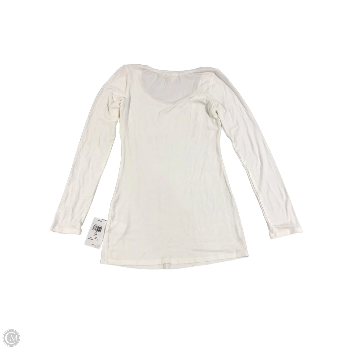 Top Short Sleeve Basic By Moa Moa In White, Size: Xs