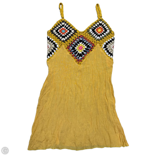 Swimwear Cover-up By Cmb In Yellow, Size: Osfm