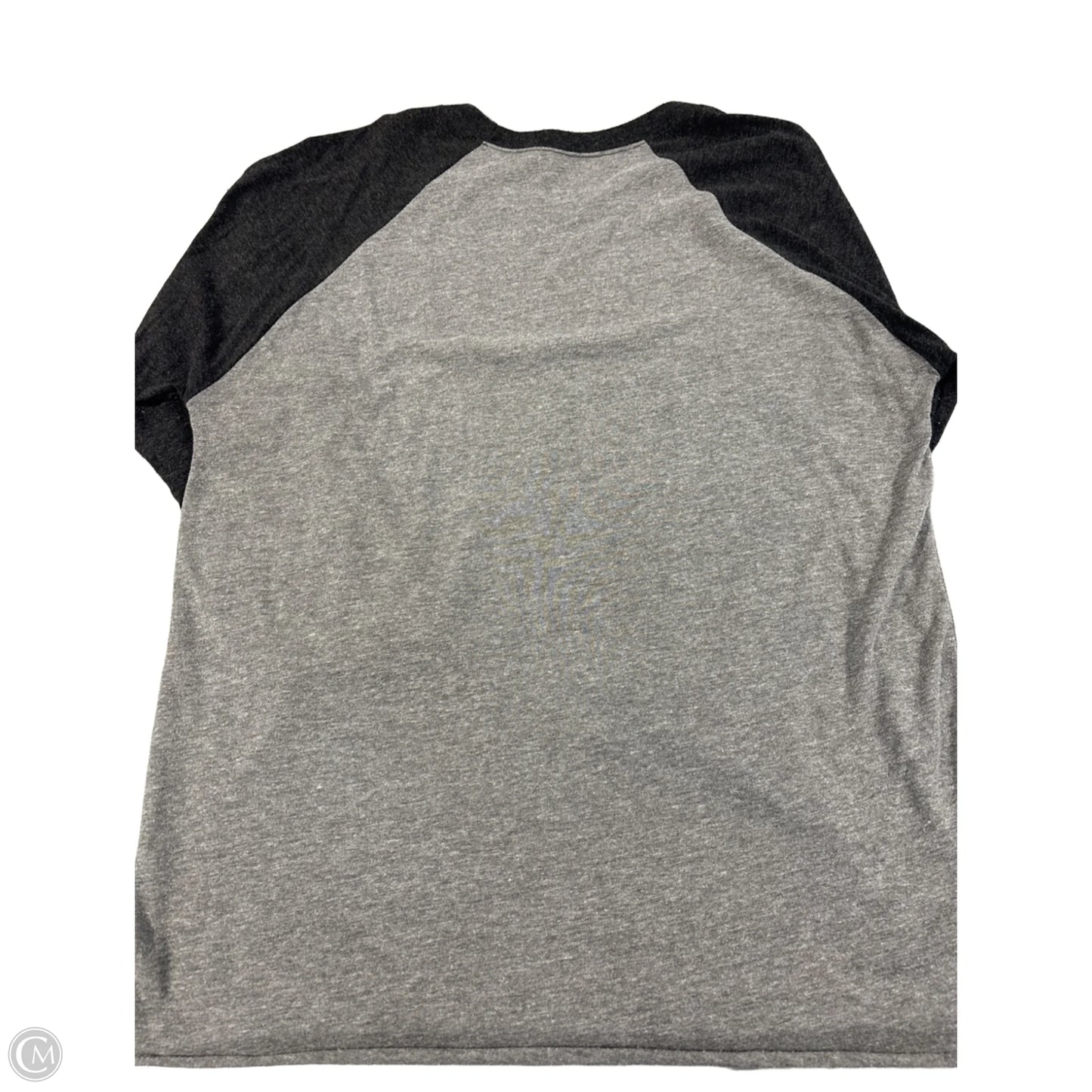Top 3/4 Sleeve By Next Level In Grey, Size: M